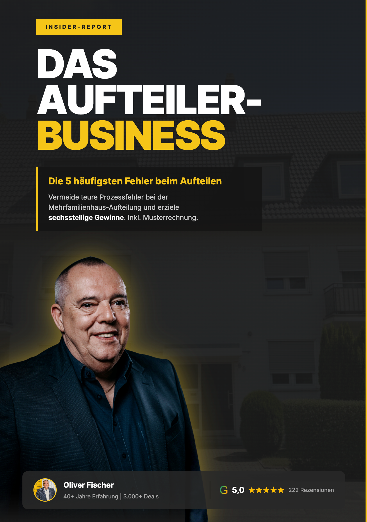 5 Fehler beim Aufteilen von Immobilien - Insider Report