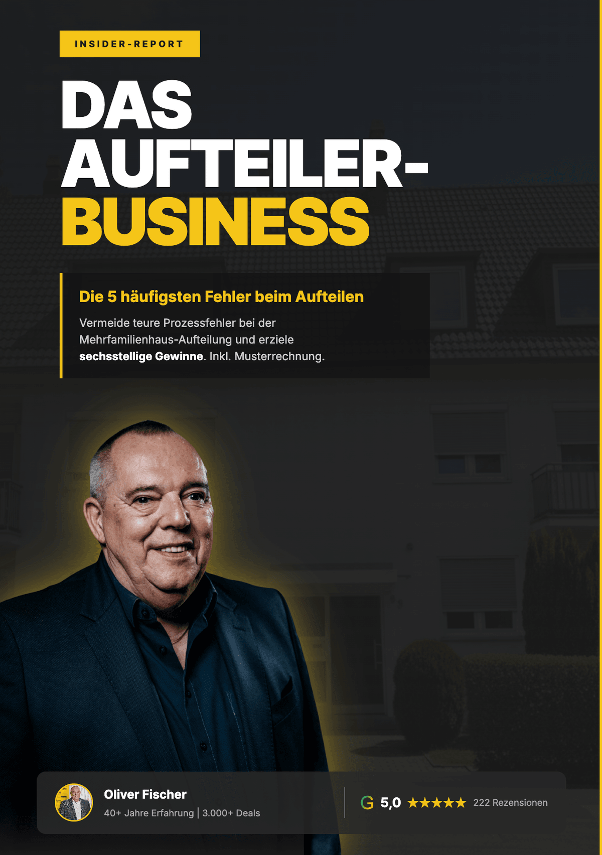 5 Fehler im Aufteiler-Business - PDF Guide